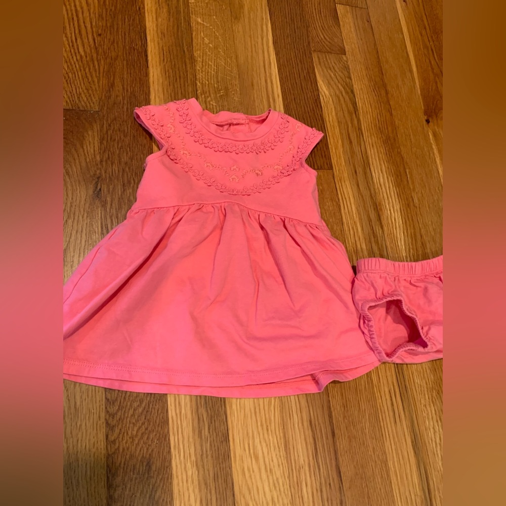 Pink Carter’s Dress with Bottoms